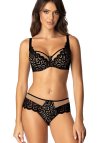 Róża Biustonosz Soft Biustonosz Semi-soft Model Saraja 190884 Black