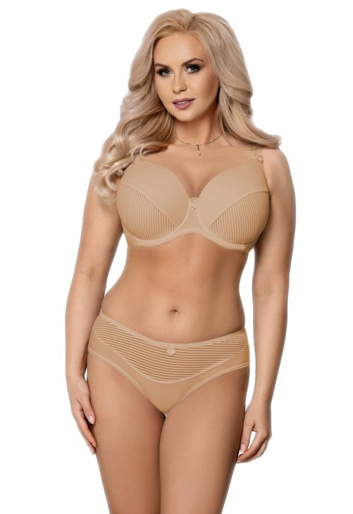 Vena Biustonosz push up Biustonosz Usztywniany Model VB-11 Beige