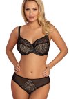 Vena Biustonosz Soft Biustonosz Semi-soft Model VB-435 Max Black/Beige