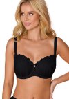 Vena Biustonosz push up Biustonosz Usztywniany Model VB-452 Black