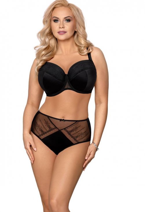 Vena Biustonosz push up Biustonosz Usztywniany Model VB-430 Black