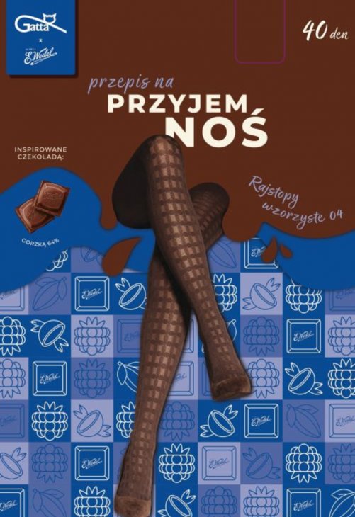 Gatta &amp; WEDEL TIGHTS 40 DEN wz.04-5