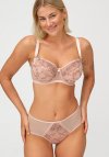 Azal Biustonosz Soft Model Dalia 215244 Beige Wzór