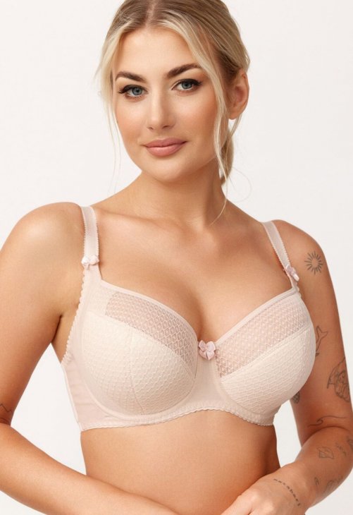 Azal Biustonosz Soft Biustonosz Semi-soft Modely Pola 215196 Beige