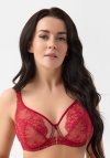 Biustonosz miękki na duży biust Gorsenia Desire G025 czerwony