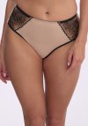 Figi brazyliany Gaia Isabela 1378 czarno-beżowe
