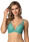 Producent bielizny damskiej mat lingerie Biustonosz push-up turkus eternal m-4028/11/1