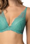 Producent bielizny damskiej mat lingerie Biustonosz push-up turkus eternal m-4028/11/1
