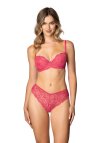 Producent bielizny damskiej mat lingerie Biustonosz push-up malina eternal m-4028/11