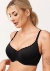 Azal Biustonosz push up Biustonosz Usztywniany Model Sonia 215094 Black