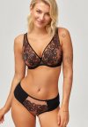 Azal Biustonosz Soft Braletka Model Scarlet 219498 Black