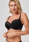 Azal Biustonosz Soft Biustonosz Semi-soft Model Vanessa 215166 Black