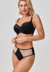 Azal Biustonosz Soft Biustonosz Semi-soft Model Vanessa 215166 Black