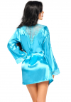 Beauty Night Sherie peignoir turquoise