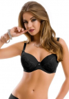 Vena Biustonosz VENA VB-65 czarny usztywniany