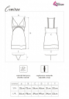 LivCo Corsetti Fashion Comiran Black LC 90572 XX Corall Collection koszulka i stringi