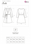 LivCo Corsetti Fashion Parllie LC 90393-1 Sunglow X Collection szlafrok