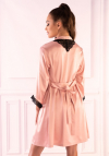 LivCo Corsetti Fashion Ariladyen Pink LC 90568 Scallo Collection szlafrok